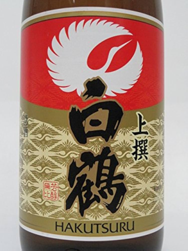 Amazon.co.jp: 白鶴 上撰 一升瓶 1800ml : 食品・飲料・お酒